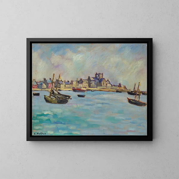 Zeilkunstdruk - Louis Valtat — ingelijst kunstwerk aan de muur