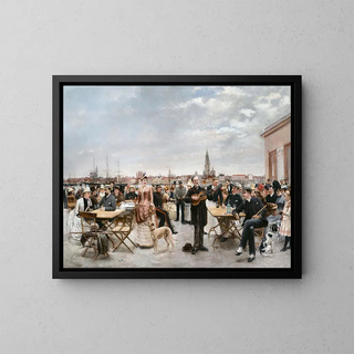 Louis Van Engelen - The Caf Belvedere Antwerp.webp