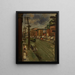 Rue Principale de Montréal - Louis Wiesenberg — ingelijst kunstwerk aan de muur
