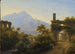 Ruins in an Italian landscape - Louise-Joséphine Sarazin de Belmont — artwork view