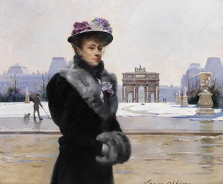 Louise Abbma - Winterspaziergang in Paris.webp