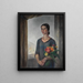 Francesca - Louise B. Maloney — ingelijst kunstwerk aan de muur