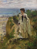 op het strand van de Baltische Zee - Lovis Corinth — weergave van het kunstwerk