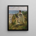 op het strand van de Baltische Zee - Lovis Corinth — ingelijst kunstwerk aan de muur