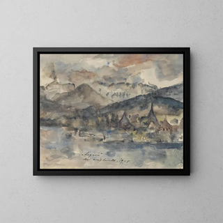 Lovis Corinth - Blick Auf Luzern View Of Lucerne.webp