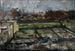 Uitzicht vanaf de Münchense werkplaats - Lovis Corinth — weergave van het kunstwerk
