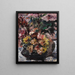 Bloemen in een emmer van brons - Lovis Corinth — ingelijst kunstwerk aan de muur