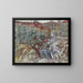 Nieuwe gebouw schilderij in Monte-Carlo - Lovis Corinth — ingelijst kunstwerk aan de muur