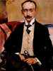 Portret van Dr. Karl Schwarz - Lovis Corinth — weergave van het kunstwerk
