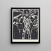 De Kruisiging van Christus aan het Kruis - Lovis Corinth — ingelijst kunstwerk aan de muur
