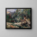 Landschapschilderij met Tiroler landschap en brug - Lovis Corinth — ingelijst kunstwerk aan de muur