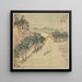 Lshan Hui - Song Xu — ingelijst kunstwerk aan de muur