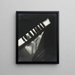 Fotogram - László Moholy-Nagy — ingelijst kunstwerk aan de muur