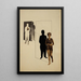 Gelosia - László Moholy-Nagy — ingelijst kunstwerk aan de muur