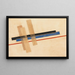 compositie - László Moholy-Nagy — ingelijst kunstwerk aan de muur