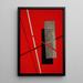 Construction IV - László Moholy-Nagy — ingelijst kunstwerk aan de muur