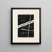 Ongetiteld compositie - László Moholy-Nagy — ingelijst kunstwerk aan de muur