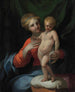 De Maagd met Kind - Lubin Baugin — weergave van het kunstwerk