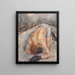 Le K.O. - Luc-Albert Moreau — ingelijst kunstwerk aan de muur