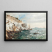 La corniche du Pont de la Fausse Monnaie Marseille - Luc Raphael Ponson — ingelijst kunstwerk aan de muur