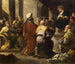 De Christus onder de artsen - Luca Giordano — weergave van het kunstwerk