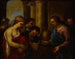 De Christus en de overspelige vrouw - Luca Giordano — weergave van het kunstwerk
