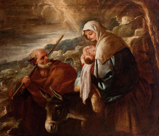 Luca Giordano - Flight into Egypt.webp