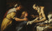 Introductie van Jacob aan Isaac - Luca Giordano — weergave van het kunstwerk