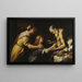 Introductie van Jacob aan Isaac - Luca Giordano — ingelijst kunstwerk aan de muur