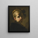 portret van een jongen met een bont hoed - Luca Giordano — ingelijst kunstwerk aan de muur