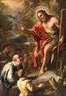 Saint Jean prêchant dans le désert - Luca Giordano — weergave van het kunstwerk