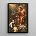 Saint Jean prêchant dans le désert - Luca Giordano — ingelijst kunstwerk aan de muur
