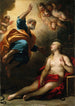 Saint Pierre guérissant Sainte Agathe - Luca Giordano — weergave van het kunstwerk