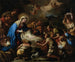 L'Adoration des bergers - Luca Giordano — weergave van het kunstwerk