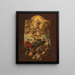 L'Assumptie van de Maagd - Luca Giordano — ingelijst kunstwerk aan de muur