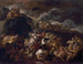 De strijd tussen Israël en Amalek - Luca Giordano — weergave van het kunstwerk