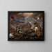 De ontdekking van het lichaam van Holofernes - Luca Giordano — ingelijst kunstwerk aan de muur