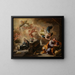 Het droom van Sint-Jozef - Luca Giordano — ingelijst kunstwerk aan de muur