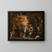 L'Éducation de la Vierge - Luca Giordano — ingelijst kunstwerk aan de muur