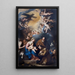La Sainte Famille vénérée par Saint Antoine de Padoue - Luca Giordano — ingelijst kunstwerk aan de muur
