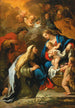 La Sainte Famille avec les saints Anne et Joachim - Luca Giordano — weergave van het kunstwerk