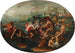 L'enlèvement d'Hélène de Troie - Luca Penni — weergave van het kunstwerk