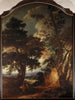 Landschap met Christus - Lucas Achtschellinck — weergave van het kunstwerk