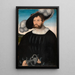 Portret van Monsieur A von Rechenberg - Lucas Cranach de Oude — ingelijst kunstwerk aan de muur
