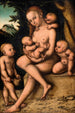 Charité - Lucas Cranach l'Ancien — weergave van het kunstwerk