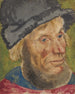 Hoofd van een boer - Lucas Cranach de Oude — weergave van het kunstwerk