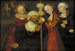 Hercules met Omphale - Lucas Cranach de Oude — weergave van het kunstwerk