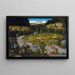 Jacht bij het kasteel van Hartenfels - Lucas Cranach de Oude — ingelijst kunstwerk aan de muur