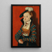 Portret van Christiane d'Eulenau - Lucas Cranach de Oude — ingelijst kunstwerk aan de muur