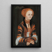 Portret van Sint-Brigida van Zweden - Lucas Cranach de Oude — ingelijst kunstwerk aan de muur